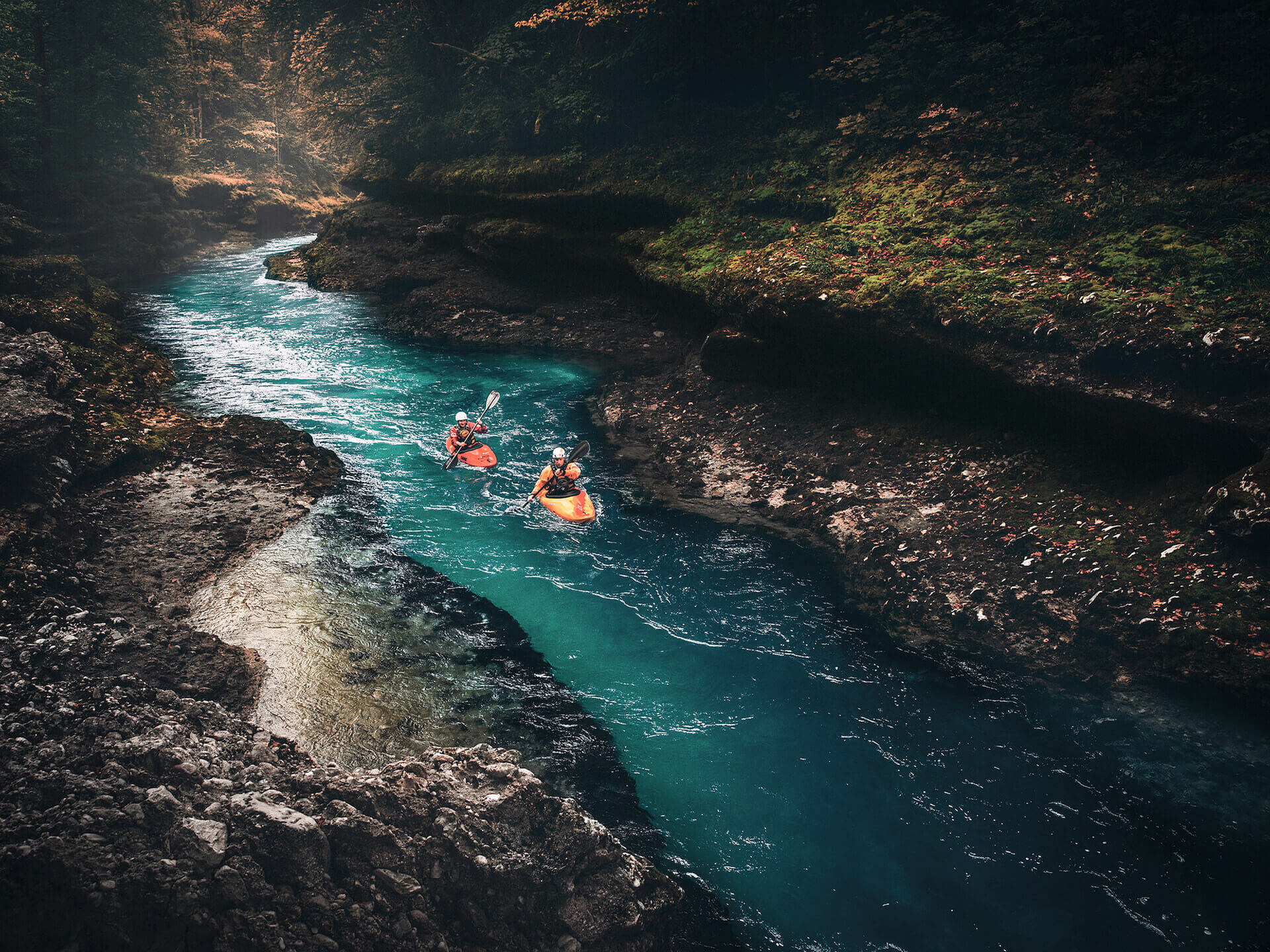 Rafting im Gesäuse